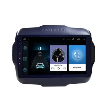 

9 Inch Android 9.1 Quad Core HD Press Sn Car MP5 Player Multimedia Radio for Jeep Renegade GPS Navigation