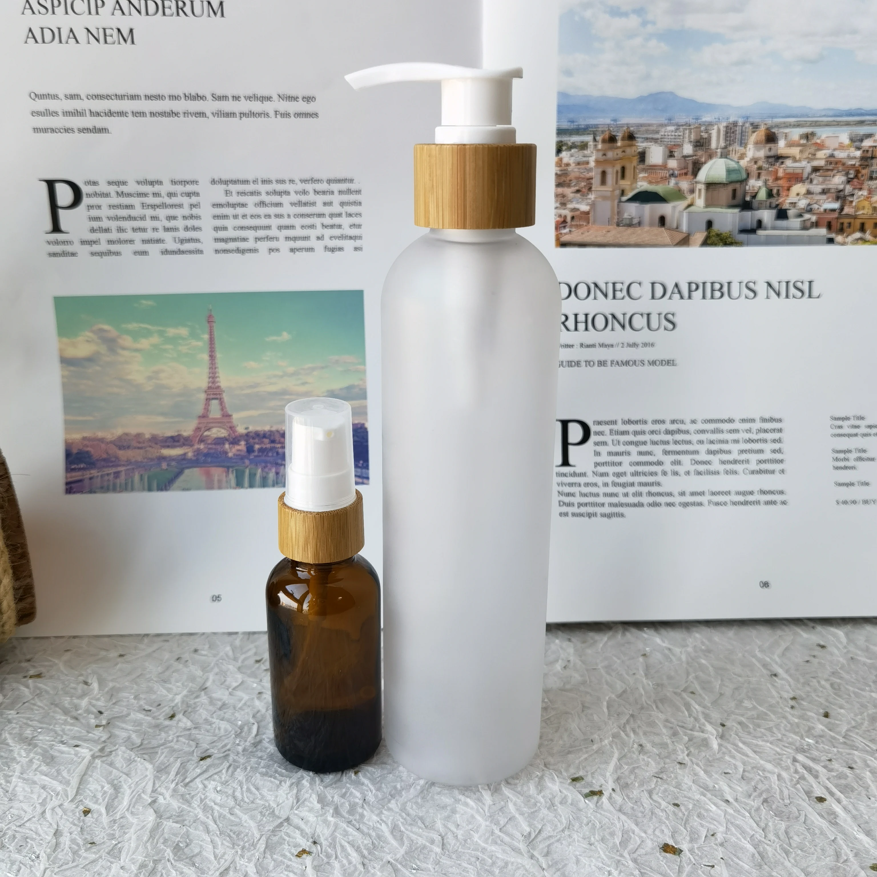 Custom Logo Cosmetic Bottle With Plastic Childproof Dropper Lid Glass Container 30ml Amber Skin Care Glass Packaging customized productwaterproof custom roll logo luxury packaging bottle embossed gold foil labels biodegradable stickers printing