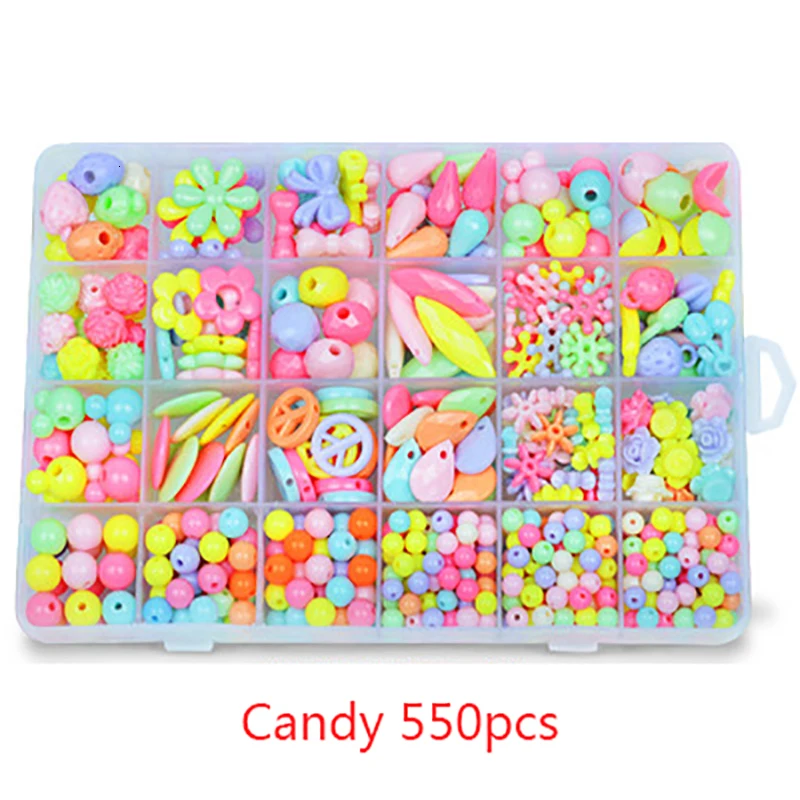 DIY аккаунты коллективные игры для девочек - Цвет: Candy 550pcs