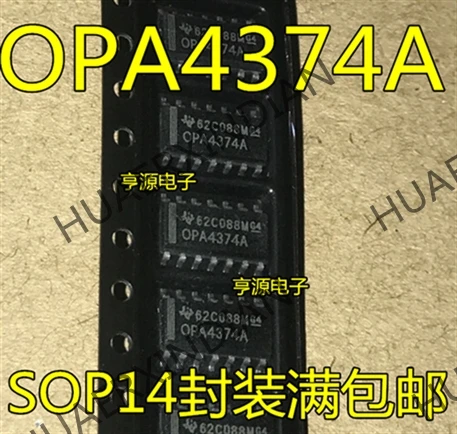 10 шт./лот OPA4374A OPA4374AIDR IC в