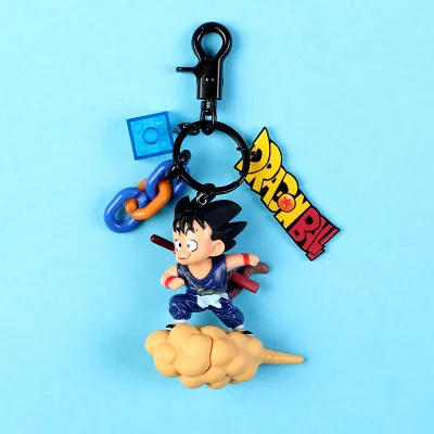 SD1016 Аниме брелок с надписью Dragon Ball держатель большой автомобильный брелок Подвеска 3D Sun Wukong кукла игрушка креативный брелок аксессуары - Цвет: SD1016