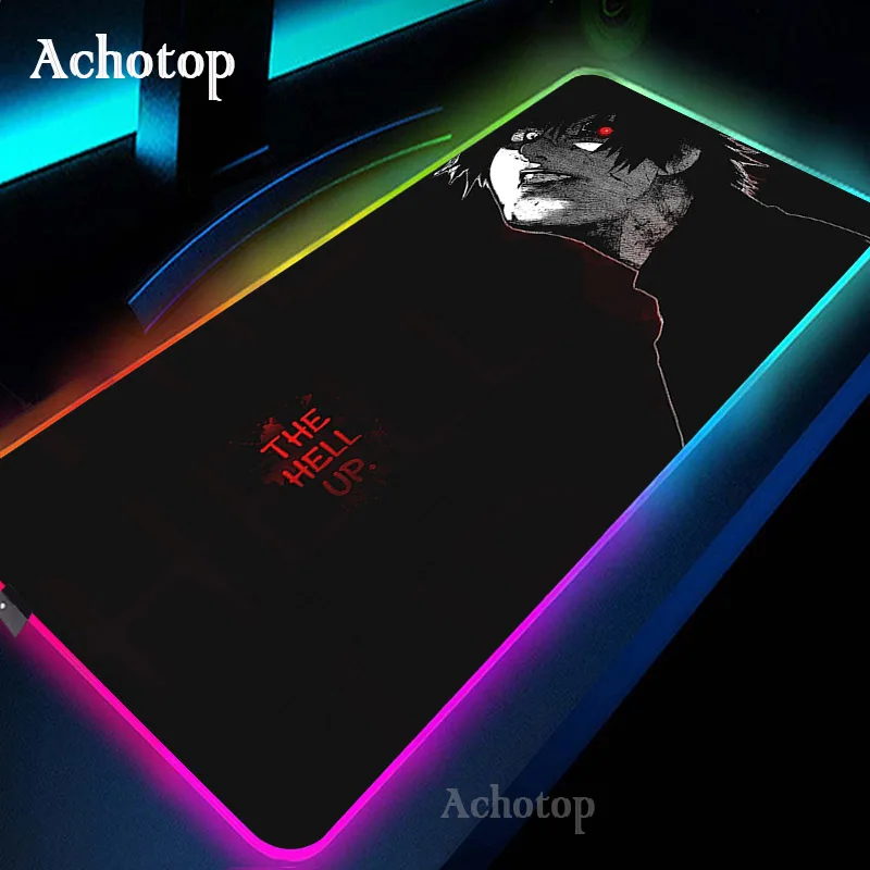 Коврик для мыши Токийский Гуль Цветной RGB-коврик ноутбука компьютерного коврика