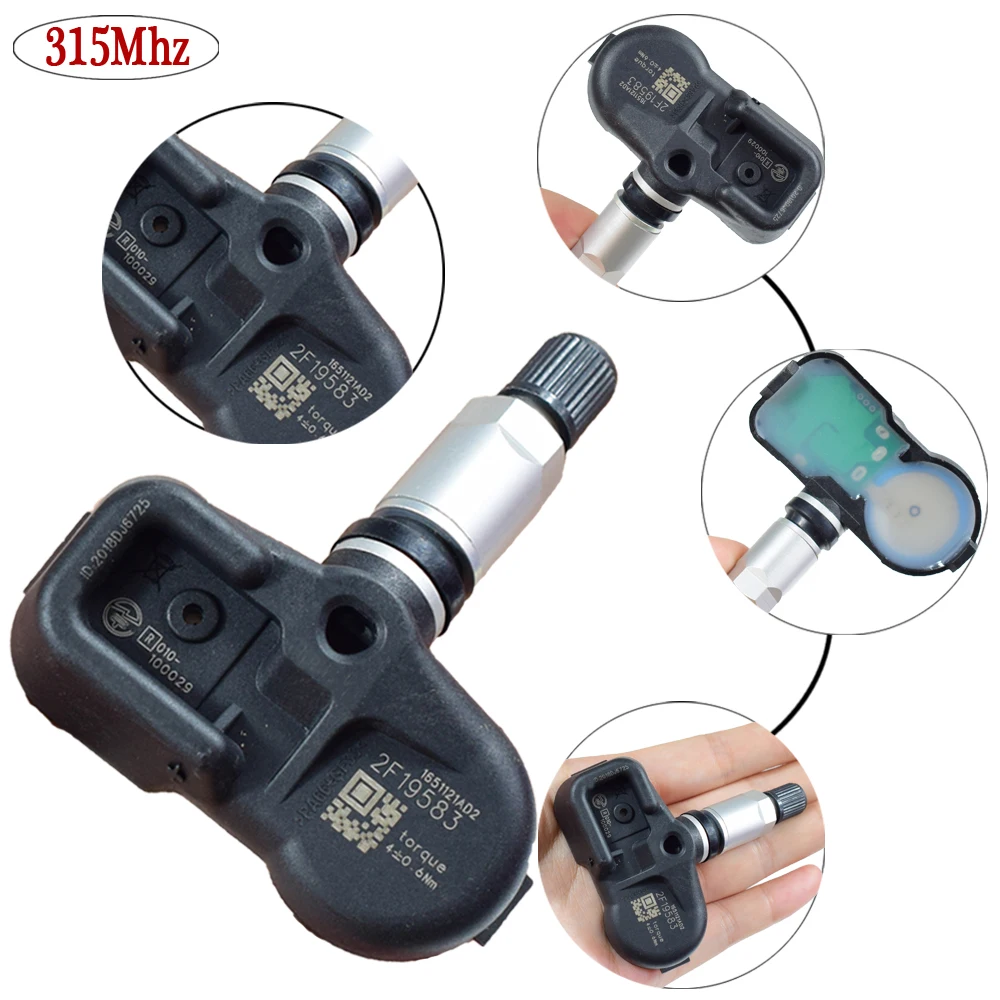 1 шт. датчик давления в шинах 42607-06020 PMV-C010 TPMS датчик для Scion iM Lexus GS F IS350 RC F давление в шинах 4260706020 315 МГц