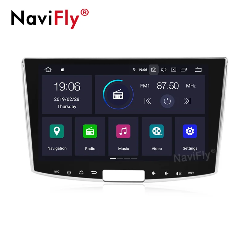 Clearance Android9.0 Octa Core 4G RAM 64G ROM Car GPS Radio player for Passat B6 B7 CC Magotan 2011-2015  Auto gps navigator 1