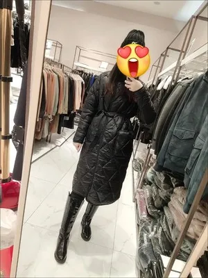 JuneRain Long Winter Coat Rhombus Pattern Casual Sashes Women Parkas Pockets Tailored Collar Puffer Jacket Cotton-padded Outwear long parka coat