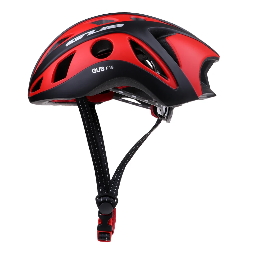 Black Red GUB F19 велосипедный шлем унисекс для взрослых - Цвет: Black Red