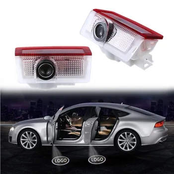 

2PCS Auto LED Step Door Courtesy Welcome Light Door Logo Projector Lamp Ghost Shadow Laser Projector Lamp