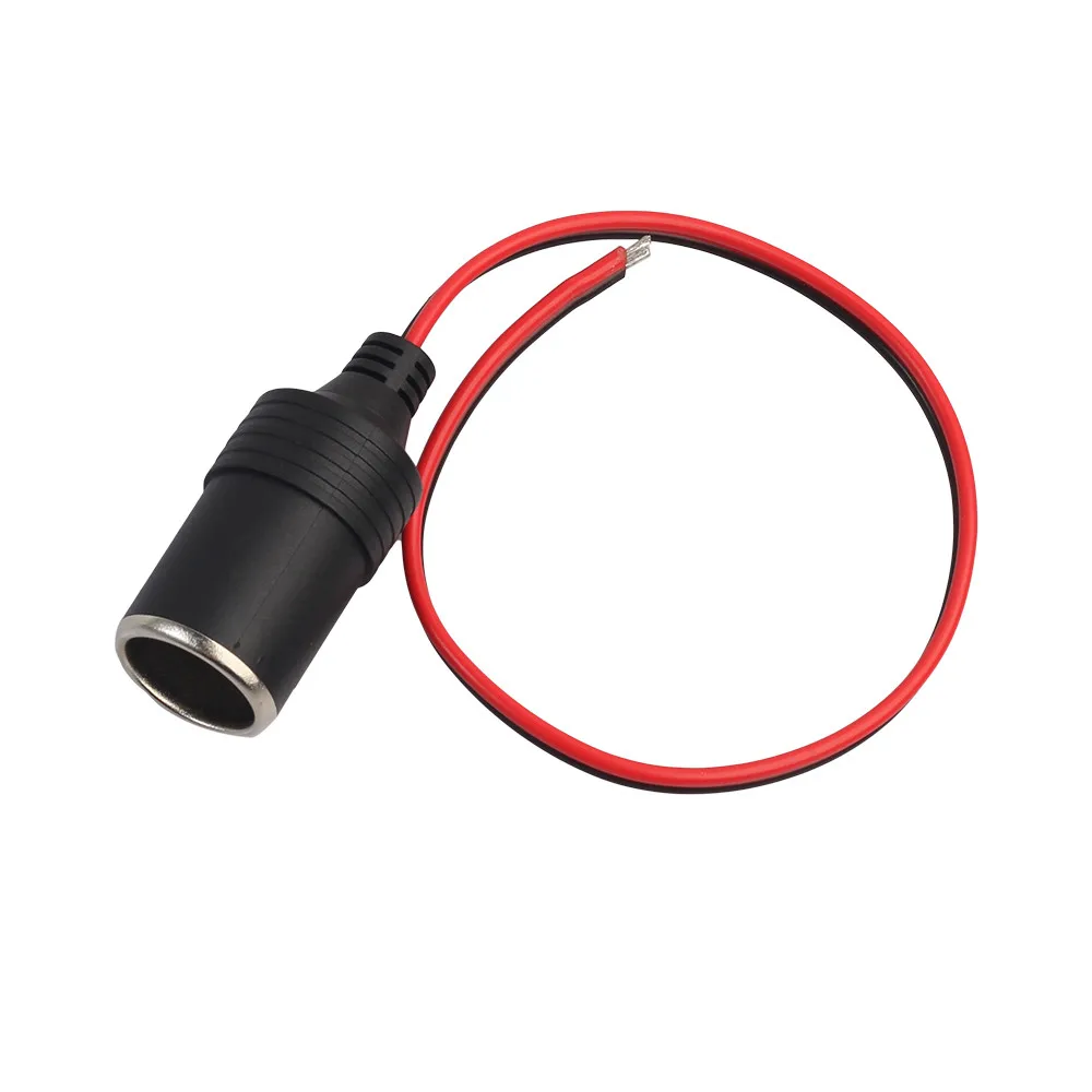 CARPRIE car changers 2019 NEW hot sale 12-24V Female Car Cigarette Lighter Socket Connector Adapter Plug Cable high quality 9724 |