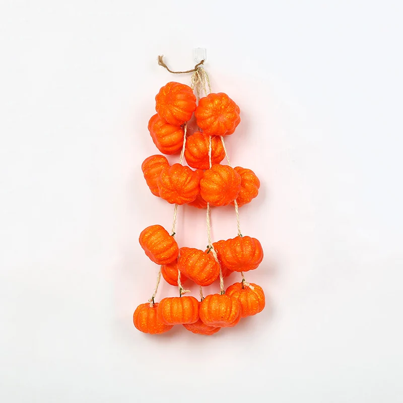 Pumpkin Erxiaobao 5 шт./лот искусственные овощи поддельные стены Тыква картофель Чили огурец морковь Баклажан дома ферма дом осень Декор - Цвет: Pumpkin