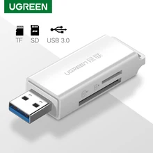 Aliexpress - Ugreen 2 in 1 USB 3.0 Card Reader TF SD Cardreader USB Smart OTG Adapter Memory Microsd Micro SD Card Reader For Laptop Computer