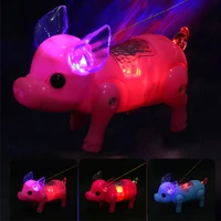 Flashing Walking Pig Toys Boys Funny Musical Pig Electronic Pets Toy Children Interactive Gadgets Electronic Toys Boy Girl Gifts 1
