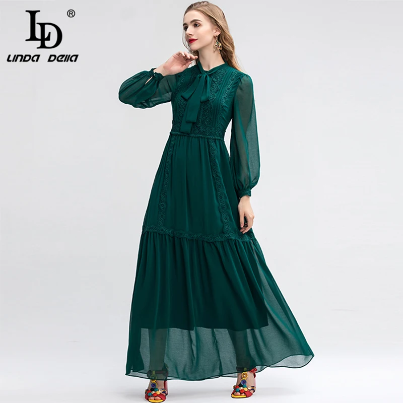 Women real silk dress spring autumn 2020 a-line