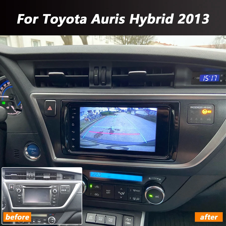 16GB Rom Android 10 For Toyota Auris Hybrid 2013 GU Car Radio Stereo