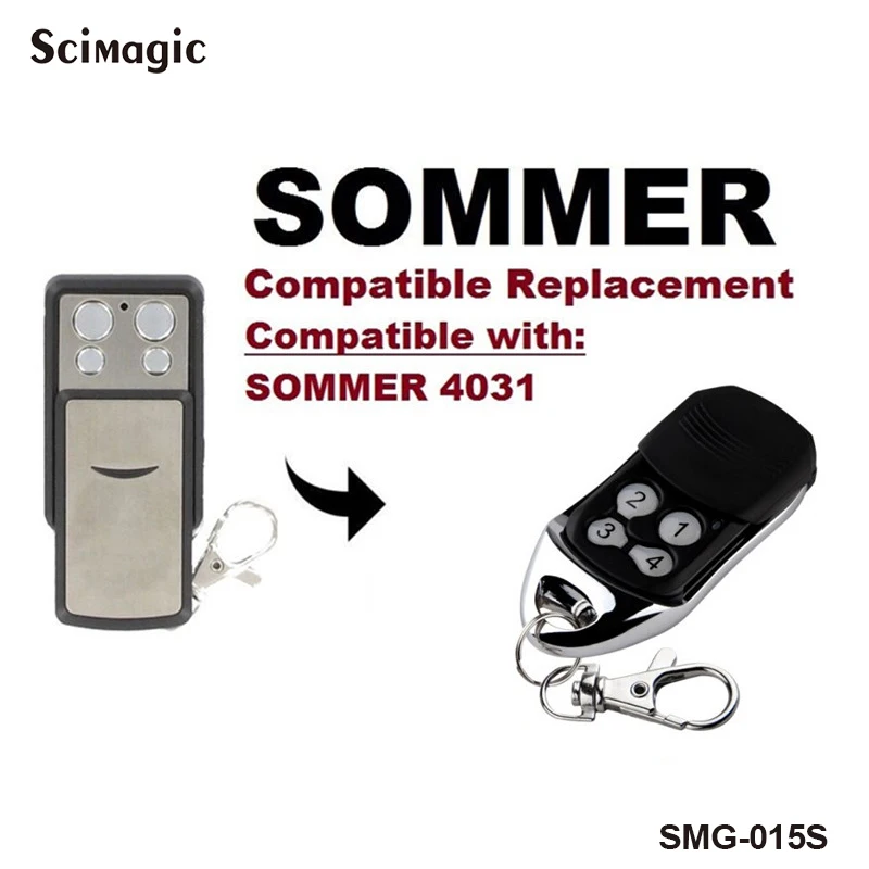 SOMMER 868mhz handheld transmitter Compatible with SOMMER 4020 TX03-868-4 Remote Control Replacement 868Mhz