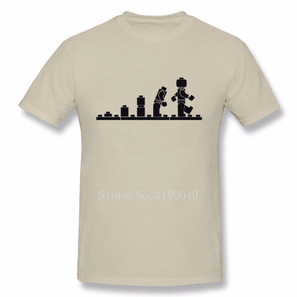 Novedad Camiseta Hombre evolución robótica manga corta Camisetas estampadas baratas camiseta par de camisetas de algodón de talla grande de animados|Camisetas| - AliExpress