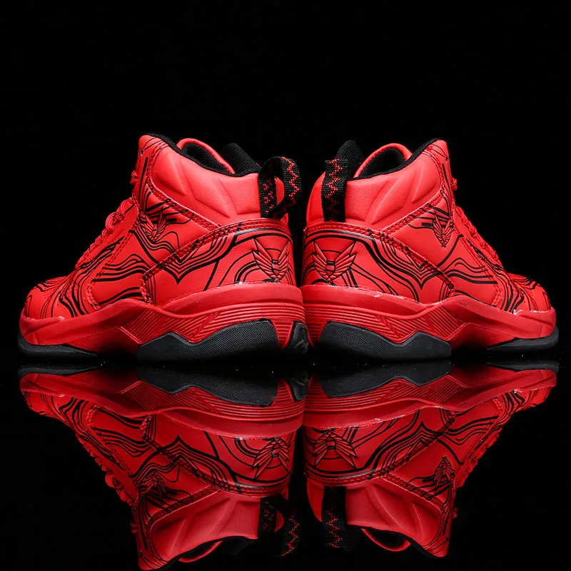 

Spring BOY'S Sports Footwear Outdoor Boy Basketball Shoes Junior High School Students Athletic Shoes CHILDREN'S Shoes Hip Hop Tr