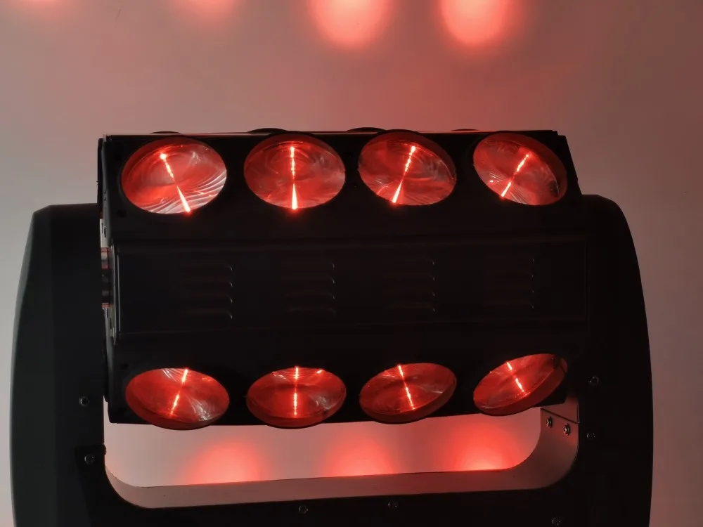 16x10 Вт луч света rgbw 4in1 dmx512 перемещение головы огни 360 плавное вращение dj света