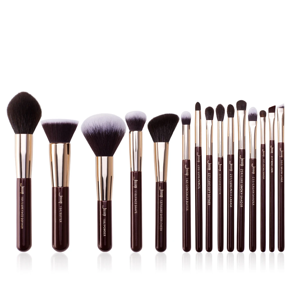 Jessup Makeup Brushes Set 15pcs Professional Makeup Brush