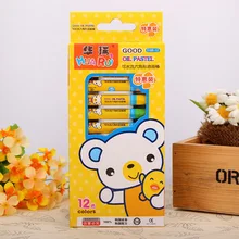 12-цветной карандаш окрашенные Детские художественные принадлежности карандаш-стиральная канцелярские принадлежности оптом