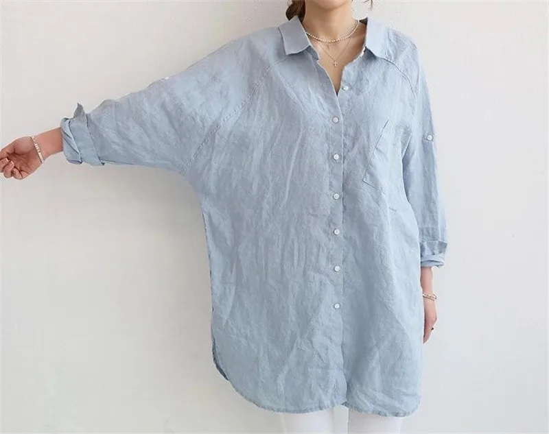 Primavera outono solto blusas de maternidade camisa