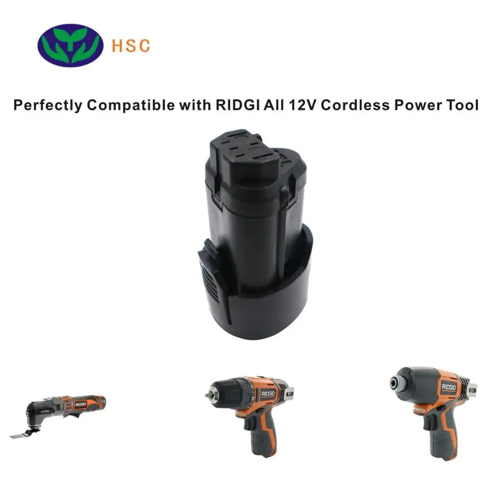 18650 Ач 130188001 батарея RID12A литиевая 12 в Замена для Ridgid В AC82008/AEG L1215 L1215R L1230