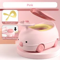 Multifunction Baby Potty Toilet Children's Pot Kids Car Seat Potty Training Girls Boy Toilets Portable WC for Camping Travel 2