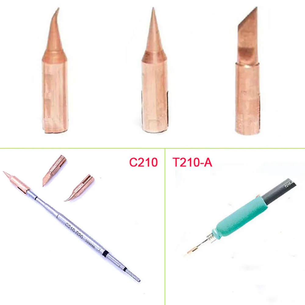 OCNRUX жало паяльника специализированных сменный переходник для JBC T210-A ручка C210020