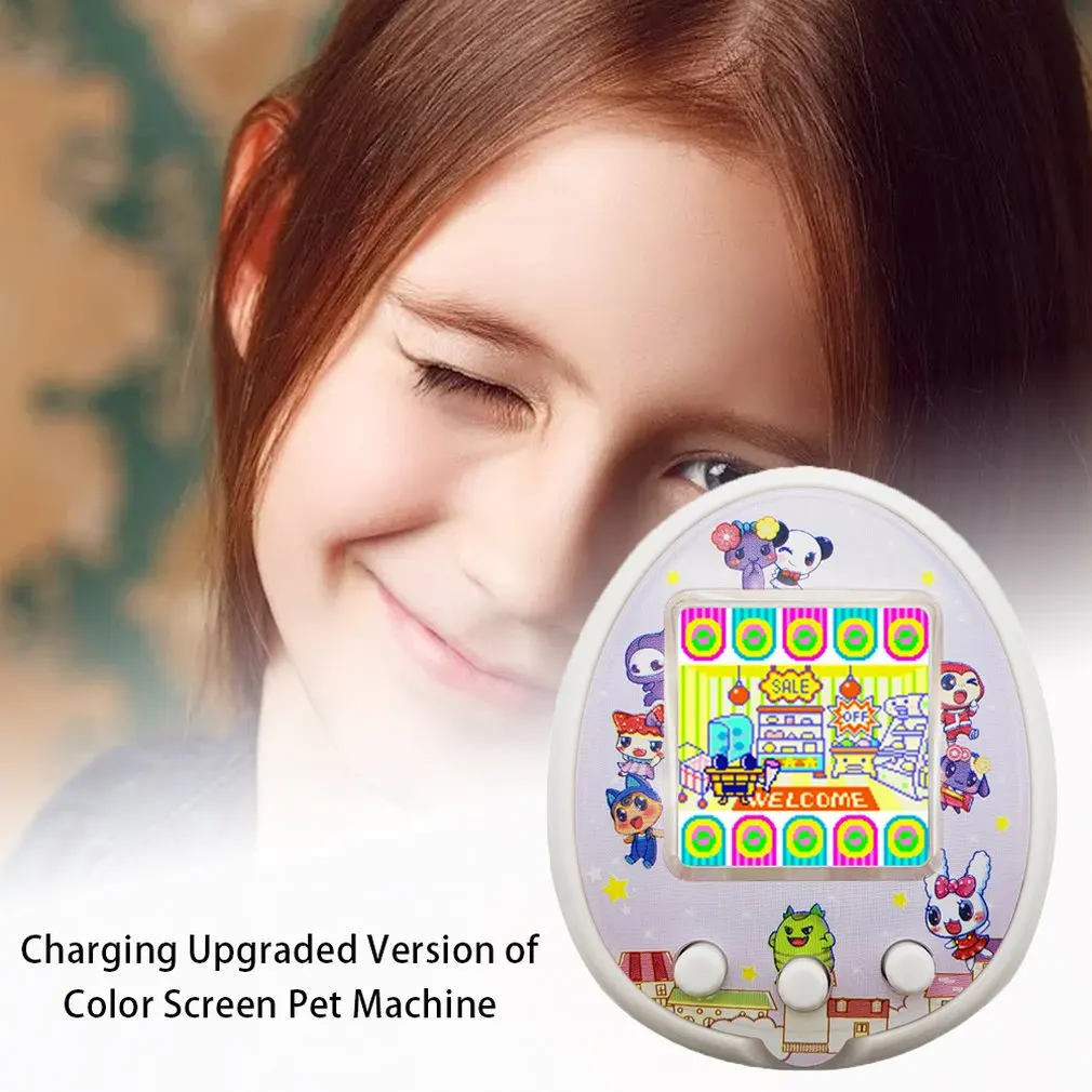 Kids Funny Electronic Pets Toys For Qpet Plastic Non-Extended Singer Pet Egg Interactive Pet Game Machine