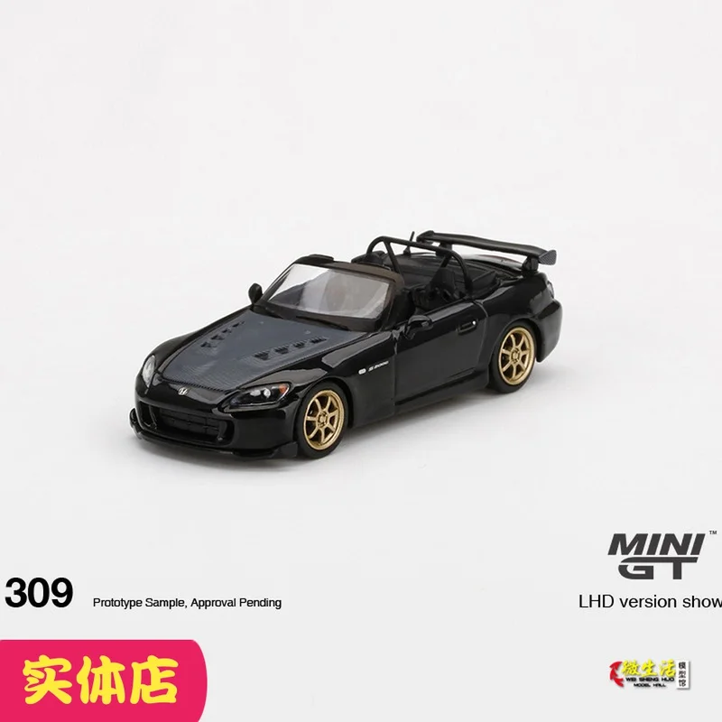 

MINI GT 1:64 Honda S2000 AP2 Convertible Mugen Berlina Collector Edition Metal Diecast Model Toy Gift