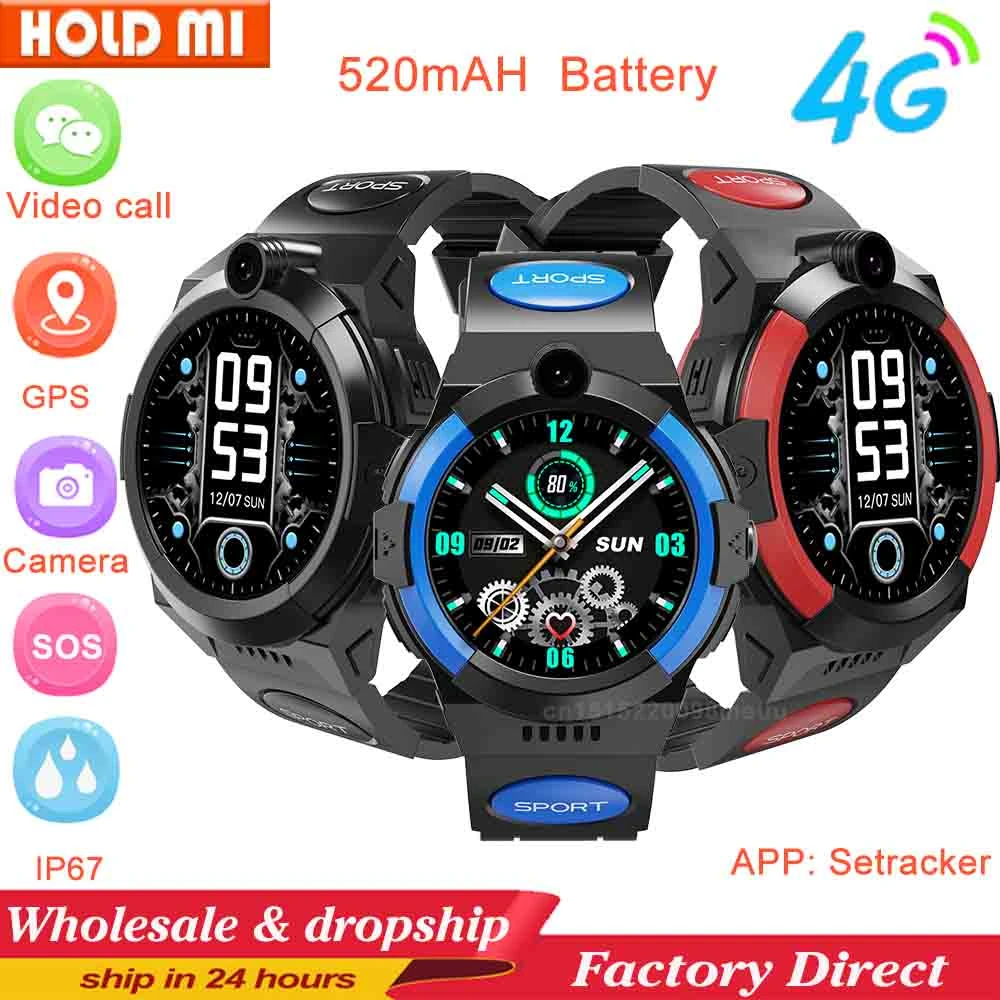 Kids Smart Watch 4g GPS WiFi Phone Watch Video Call IP67 Tracker Location  SOS Call Back Monitor Children Smartwatch Android Ios|Smart Watches| -  AliExpress