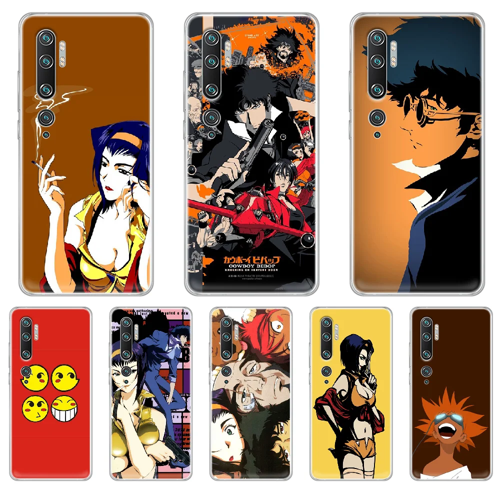 Japan Animation Cowboy Bebop чехол для телефона Корпус XIAOMI MI 3 4 5 5X 8 9 10 se max pro a2 9T note lite