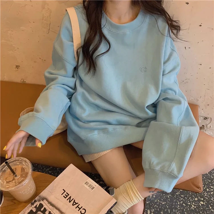 PX3389 2020 new loose Korean version plus velvet
