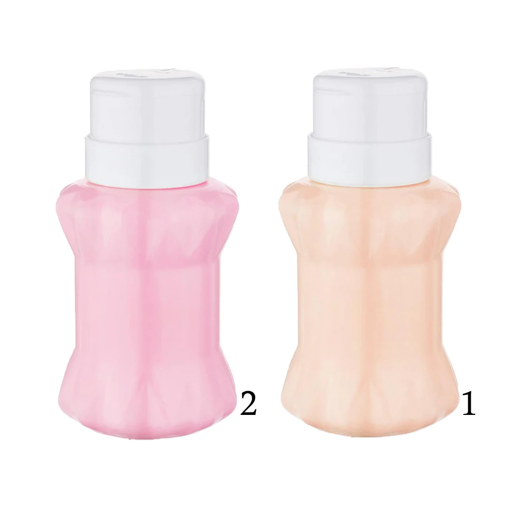 One Hand Touch Pump Dispenser Bottle with Flip Top Cap, 200ml