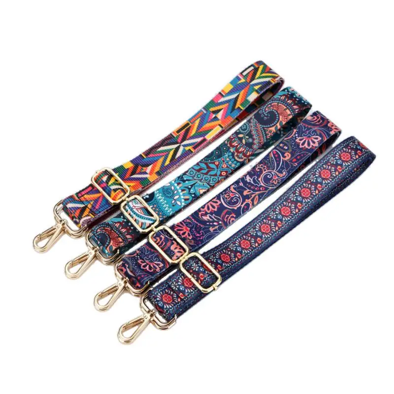 Free Shipping 2pcs Nylon Colored Belt Bags Strap DIY Accessories for Women Adjustable Shoulder Messenger Handbag Straps