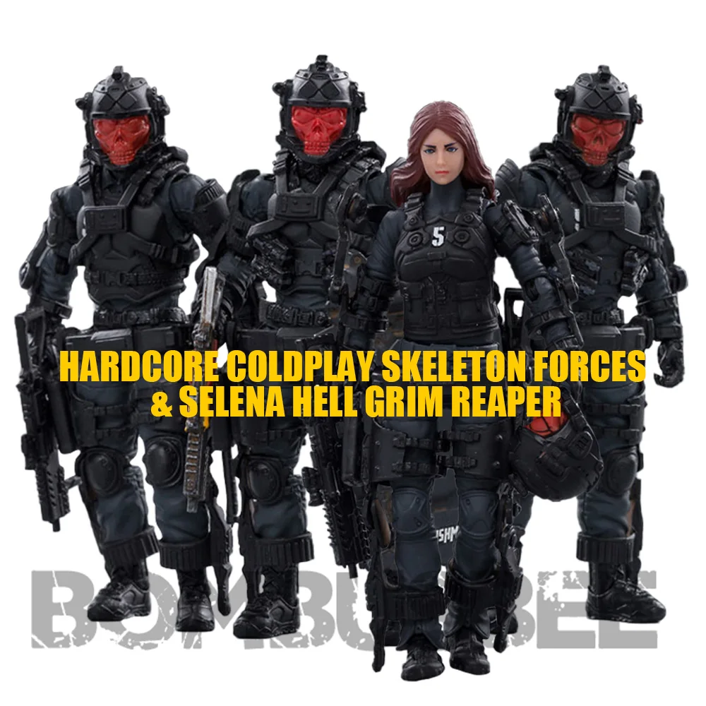 [Продано out】экшн-фигурки игрушки Joy Toy Хардкор Coldplay скелеты силы и селена Ад грим