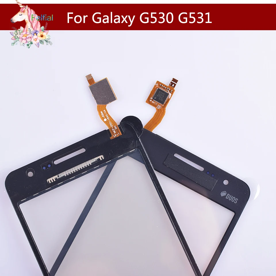 10 шт./лот для samsung Galaxy Grand Prime G531F SM-G531F G530H G530 G531 G530 G5308 сенсорный экран сенсор дисплей дигитайзер стекло