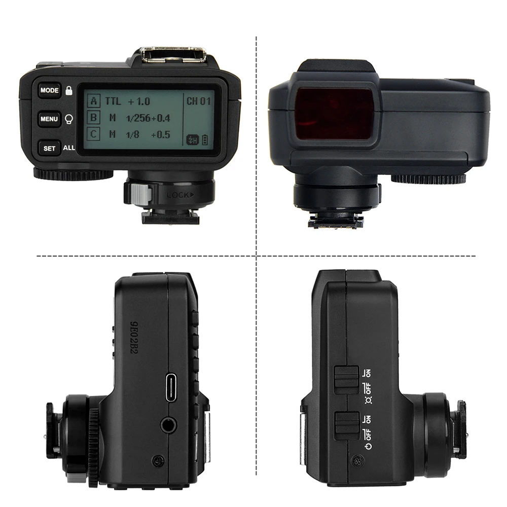 Godox V1S камера фотовспышка "Speedlite"+ X2T-S ttl Беспроводная вспышка триггер для sony A7R A58 A99 камера s для свадьбы студийная для портретной съемки