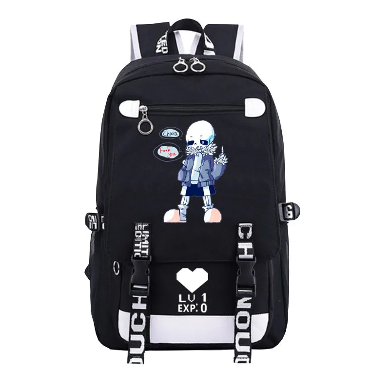 XM 11 Undertale Sans рюкзак со скелетом, сумка для игр, школьный рюкзак для мужчин, дорожная сумка на плечи, Студенческая сумка для книг, Cospaly, рюкзак, подарок - Цвет: XM 11