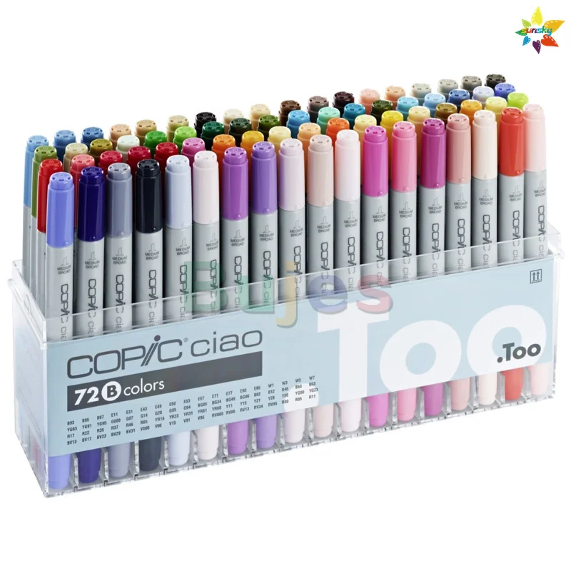 Japan Copic Ciao Sketch Markers Set Three Generation Art Markers