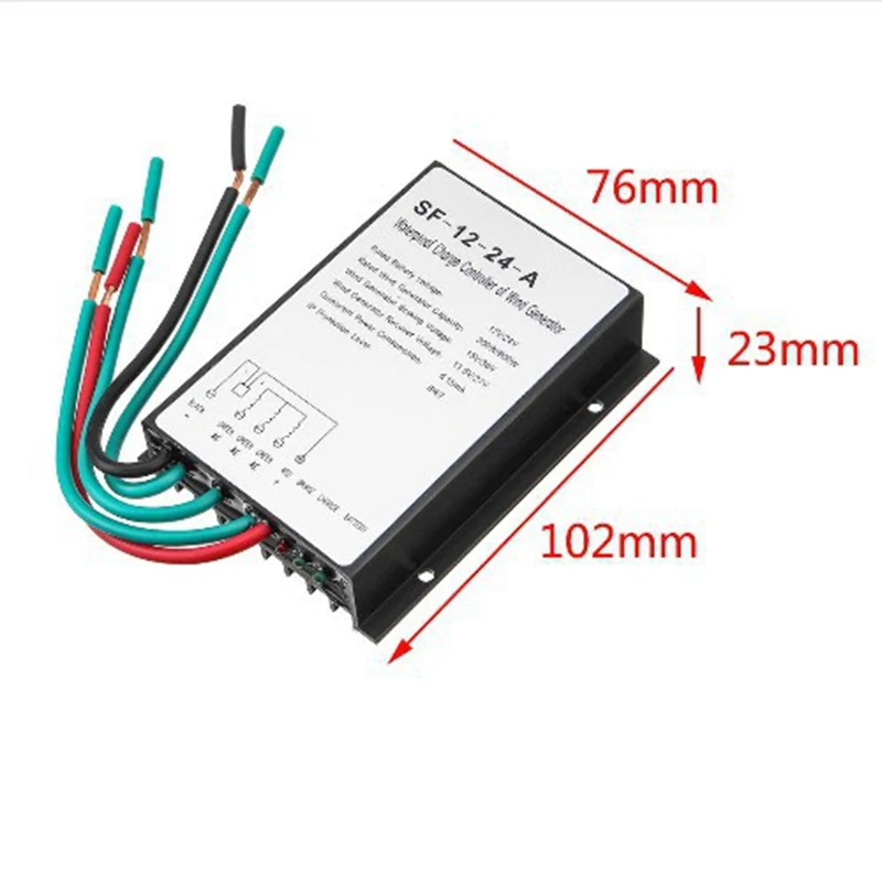 Горячая 3C-Dc 12V 24V 100 W-500 W ветряной генератор регулятор заряда батареи