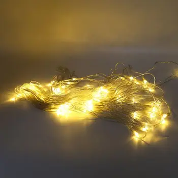 

EU Standard 220V Net Mesh LED String Lights Warm White Decoration Lamps
