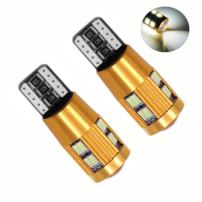 2 шт. T10 3014 22SMD светодиодный светильник лампы 194 168 декодирование автомобиля Canbus