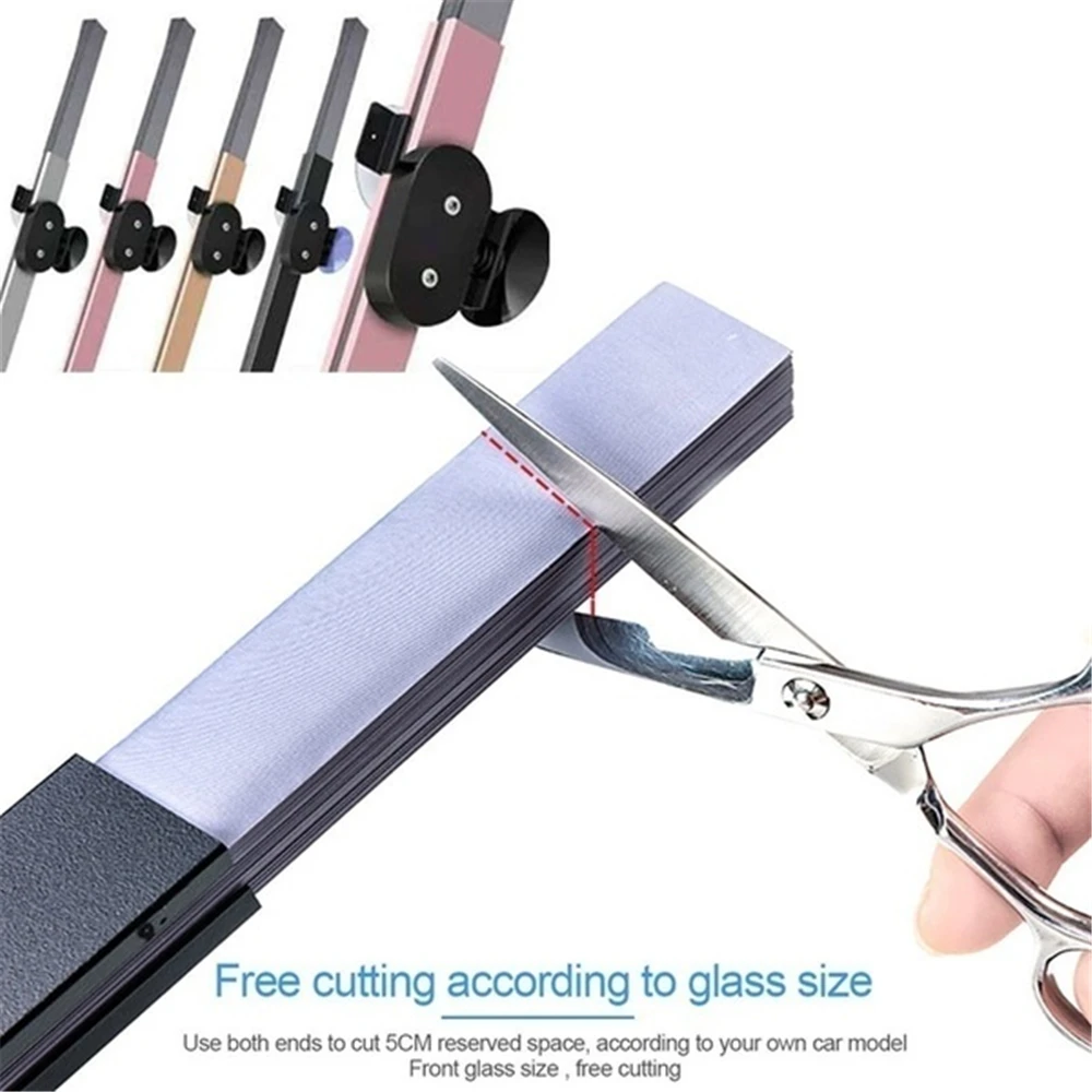 Car Retractable Windshield Anti-UV Car Window Shade Car Front Sun Block Auto Rear Window Foldable Curtain 46/65/70/cm Sunshade™