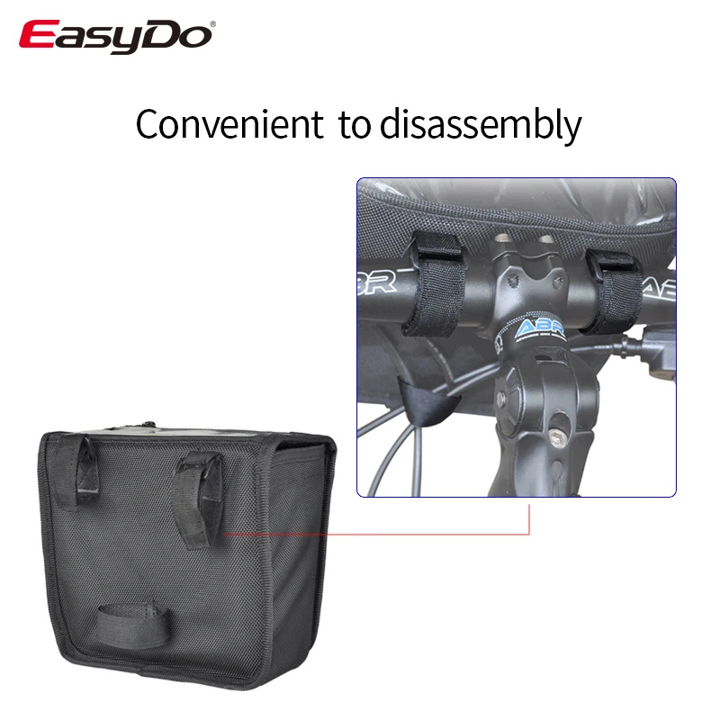 EasyDo велосипедная опора на руль, сумка для мобильного телефона, чехол, карта, ПВХ сумка для электрического велосипеда, сумка для скутера