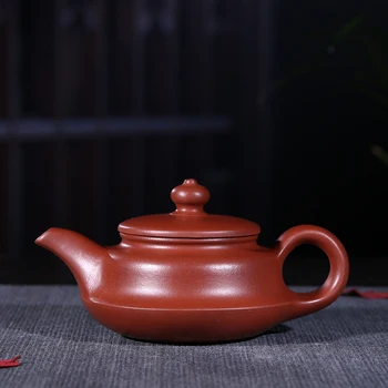 

Yixing recommended undressed ore dahongpao jade pot capacity of 170 ml new tea set