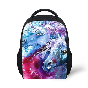 

Unicorn Kindergarten Backpack for Girls Boys Kids Customized Magical Horse School Bags 2020 Child Baby Backpacks Free Shipping