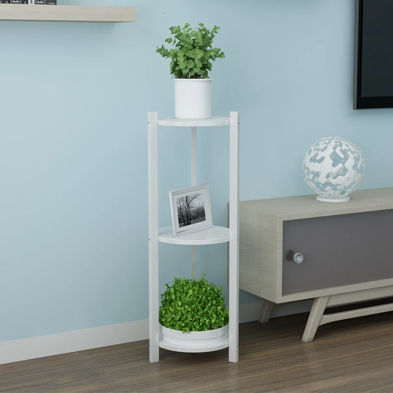 

Household Shelf Solid Wood Quality Flower Airs Multi-storey Indoor Living Room Balcony Green Luo Ground Flowerpot Frame