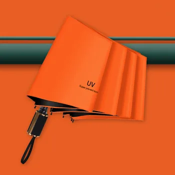 

Ten bones business unisex automatic sun-shading folding sun umbrella