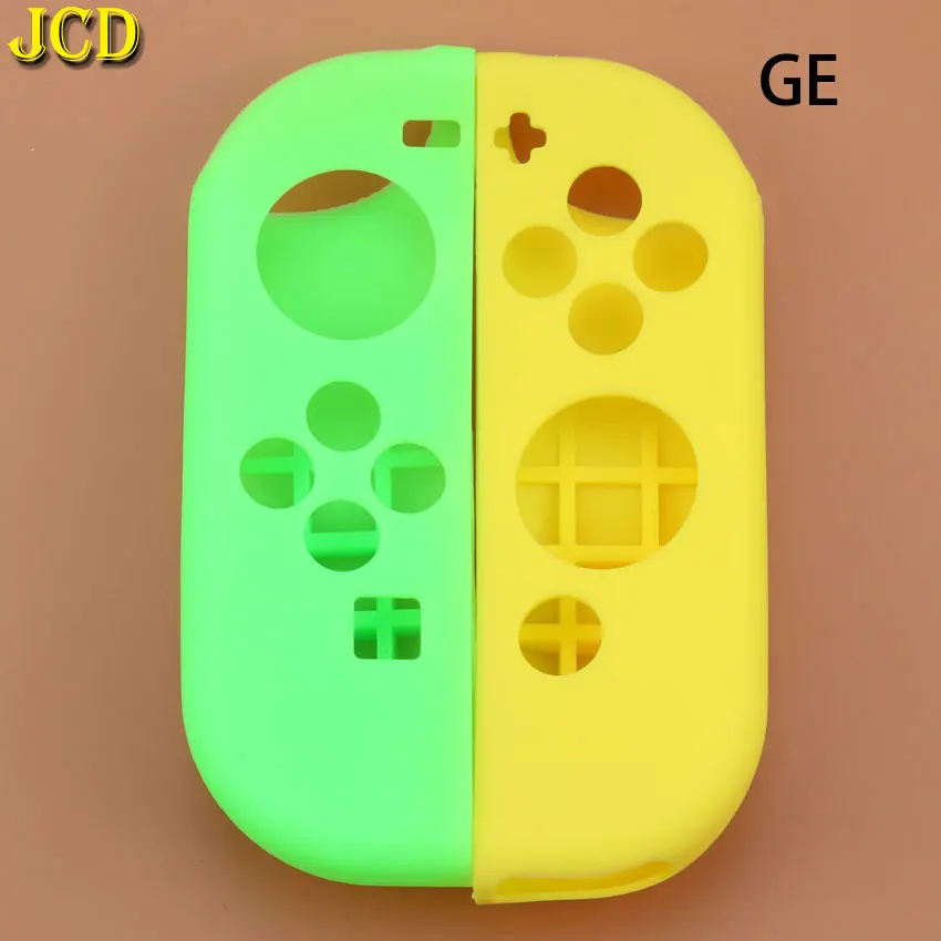 JCD 1 комплект мягкий чехол Защитный силиконовый чехол для nyd Switch Joy-Con корпус на замену для переключателя NS Joy Con контроллер - Цвет: GE