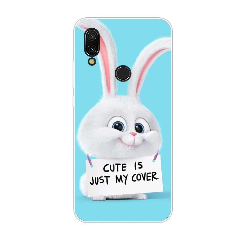 Для xiaomi redmi 7 чехол силиконовый рисунок мягкий ТПУ для xiaomi redmi 7 Чехол 6,26 дюймов snapdragon 632 модель fundas coque бампер